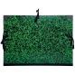 Portfolio Annonay with ribbons, 37x52 cm - B3 size - Green