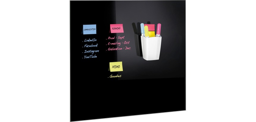 Potloodhouder CEP GLASS BOARD magnetisch