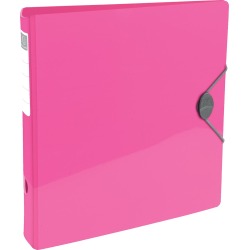 Lever arch file IDERAMA rigid PP spine 75mm A4 - Pink