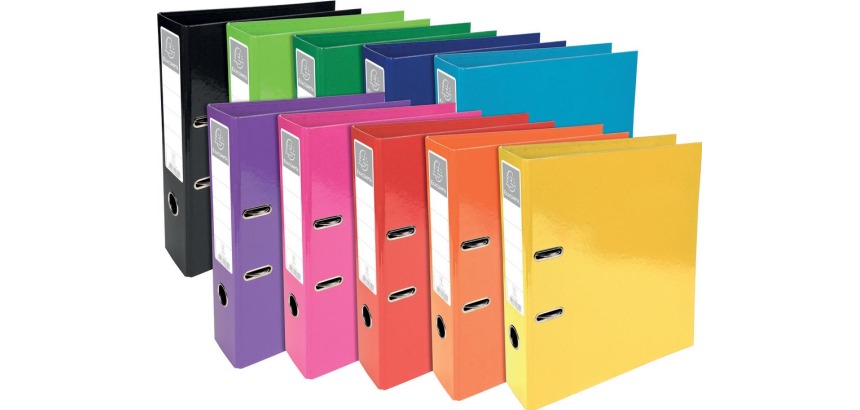 Exacompta Iderama Prem'Touch Lever Arch File, A4, 70mm spine