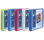 Krea Cover Ring Binder Semi Rigid Cover, PP, 2O Rings 30mm, A4 Maxi - Assorted colours
