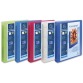 Krea Cover Ring Binder Semi Rigid Cover, PP, 2O Rings 30mm, A4 Maxi - Assorted colours