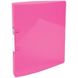 Exacompta Iderama PP Ring binder, 2x30mm ring, A4 maxi - Pink