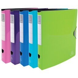 Iderarma Ring Binder PP 2D Ring Assorted - Assorted colours