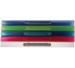 Exaclair Personaliseerbare ringmap Kreacover 2 ringen   15 mm, geassorteerde kleuren