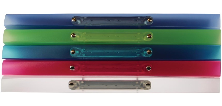 Exaclair Personaliseerbare ringmap Kreacover 2 ringen   15 mm, geassorteerde kleuren