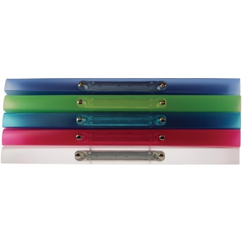 Kreacover PP Soft Chromaline Ring Binder, A4, 2O rings 15mm - Assorted colours