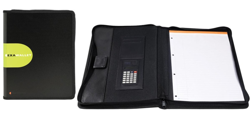 Exacompta Exawallet met rekenmachine