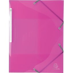 Exacompta Iderama Elasticated Folder (3-Flap) PP, A4 - Assorted colours