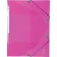 Exacompta Iderama Elasticated Folder (3-Flap) PP, A4 - Assorted colours