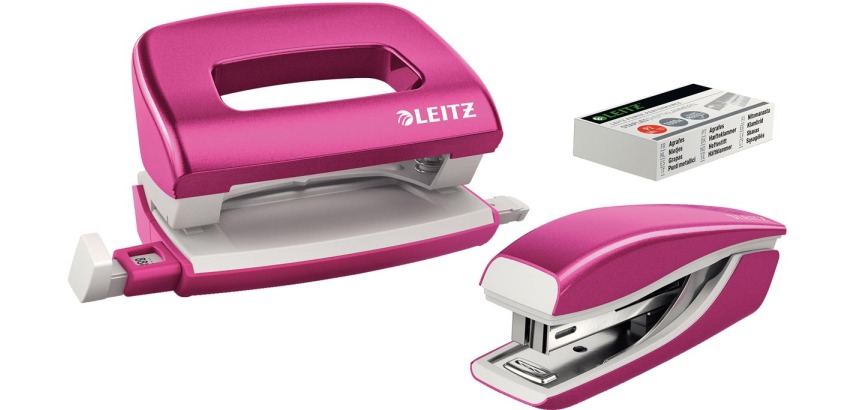 Set mini nietmachine en perforator Nexxt WOW