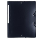 Elastomap 3 kleppen PP 5/10de Ondoorschijnend - A4