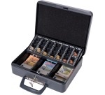 Maul cash box, ft 30 x 25.8 x 9 cm, black