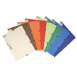 Forever Elasticated 3 Flap Folder 380gsm A4