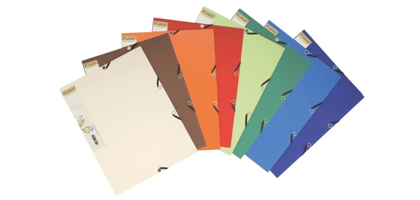 Forever Elasticated 3 Flap Folder 380gsm A4