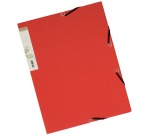 FOREVER® Elastomap 3 kleppen uit gerecycleerd karton 380g/m2 - A4