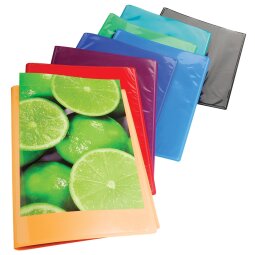 "Kreacover PP Display Book, A4" - Assorted colours