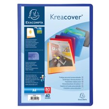 "Kreacover PP Display Book, A4" - Assorted colours