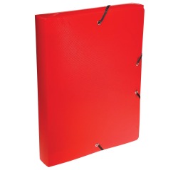 Crystal PP Klasseerdoos met Rug 40mm - A4 - Geassorteerd