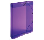 Crystal PP Klasseerdoos met Rug 40mm - A4 - Geassorteerd