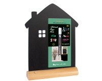 Securit krijtbord huis + voet