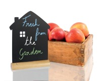 Securit ardoise maison + pied