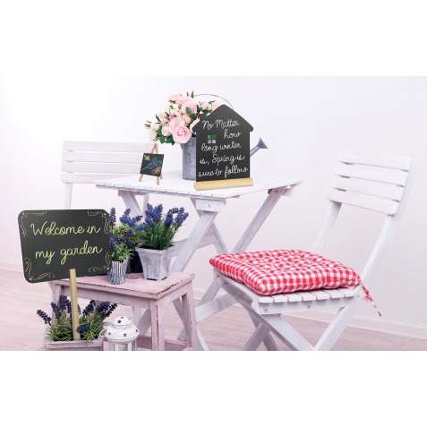 Securit ardoise maison + pied