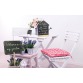 Securit ardoise maison + pied