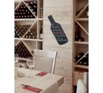 Securit slate bottle ft 30 x 50 cm