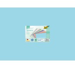 Folia colored pastel drawing paper, pack of 100 sheets
