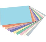Folia colored pastel drawing paper, pack of 100 sheets