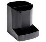 Exacompta EcoBlack Mini-OCTO Recycled Pen Pot - Black