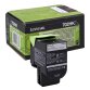 Lexmark 702HK - High Yield - black - original - toner cartridge - LCCP, LRP