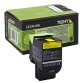 Lexmark 702HY - yellow - original - toner cartridge - LCCP, LRP