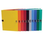 Dokumentenmappe aus kaschiertem Karton 2,7mm, dehnbarer Faltenrücken, 24x32cm für DIN A4