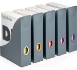Varicolor tijdschriftenhouder, set van 5 geassorteerde kleuren