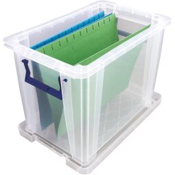 Bankers Box boîte de rangement ProStore 18,5 litres, transparent