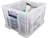 Bankers Box opbergdoos ProStore 48 liter, transparant