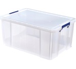 Bankers Box opbergdoos ProStore 70 liter, transparant