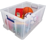 Bankers Box opbergdoos ProStore 70 liter, transparant