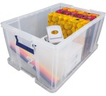 Bankers Box opbergdoos ProStore 70 liter, transparant