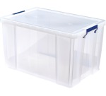Bankers Box boîte de rangement ProStore 85 litres, transparent