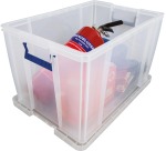 Bankers Box boîte de rangement ProStore 85 litres, transparent