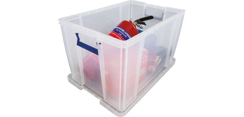 Bankers Box ProStore storage box 85 liters, transparent