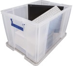 Bankers Box boîte de rangement ProStore 85 litres, transparent