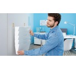 Tesa vis adhésive pour des surfaces rugueuses et solides, supporte 10 kg, blister de 2 pièces