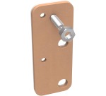 Tesa vis adhésive pour des surfaces rugueuses et solides, supporte 10 kg, blister de 2 pièces