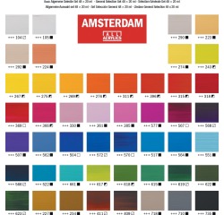 Amsterdam acrylverf tube van 20 ml, doos van 48 stuks