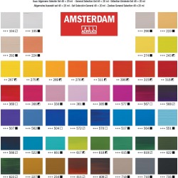 Amsterdam peinture acylique tube de 20 ml, boîte de 48 pièces