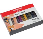 Amsterdam peinture acylique tube de 20 ml, étui de 6 pièces, portrait